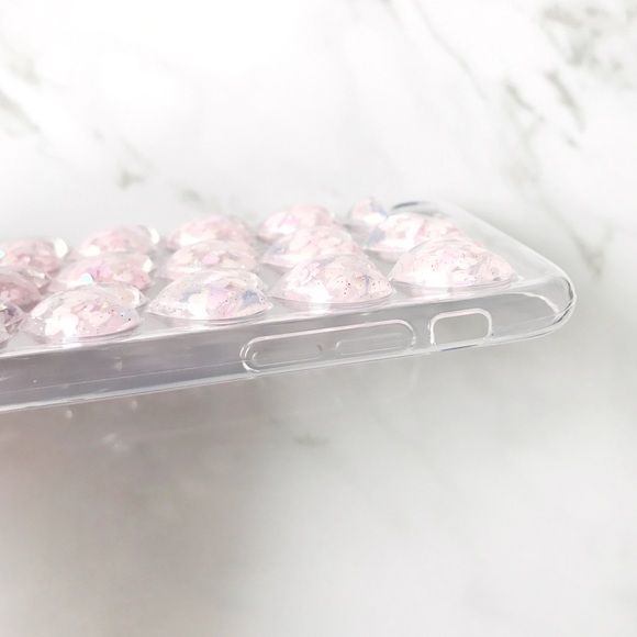 NEW iPhone 7 Plus/8 Plus Rose Glitter Soft Case - Picture 4 of 8